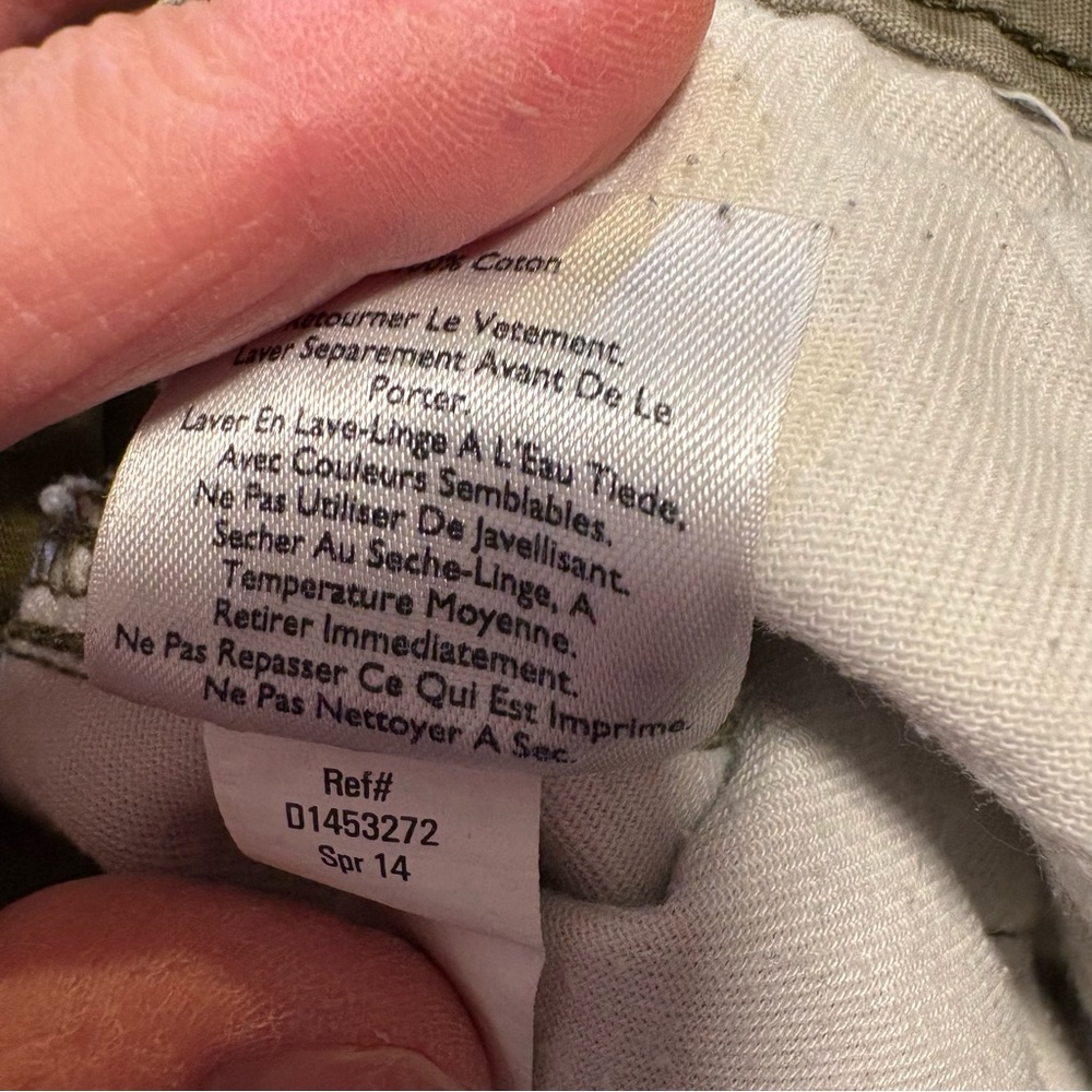 Eddie Bauer Men’s Olive Cargo Pants Utility Outdoor Workwear - Picture 11 of 11